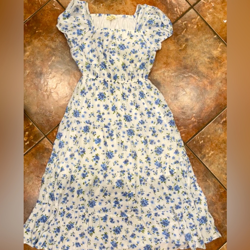 Floral summer dress